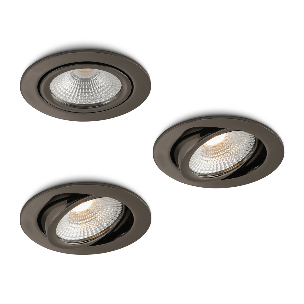 LED-inbouwspot Vivaro gunmetal 5W dimbaar
