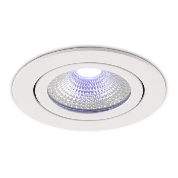 Slimme LED-inbouwspot Vivaro wit 5W IP54 RGBWW Zigbee