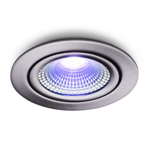 Slimme LED-inbouwspot Vivaro RVS 5W IP54 RGBWW Zigbee