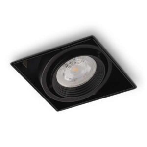 Trimless LED-spot Bastia zwart GU10