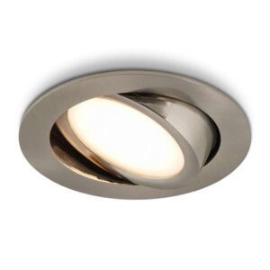 LED-inbouwspot Opaco RVS 5W dimbaar IP54 2700K