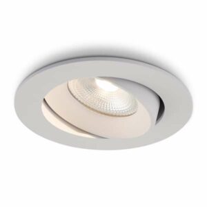 LED-inbouwspot Ozera wit 10W dimbaar IP54 2700K