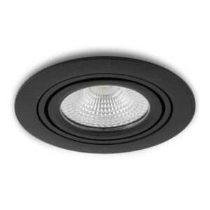 LED-inbouwspot Mezzano zwart 5W dimbaar