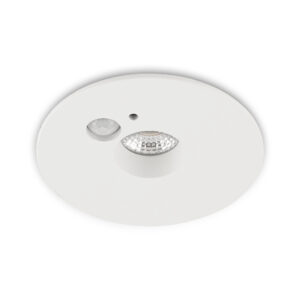 LED-inbouwspot met sensor Noto wit 3W IP54 2700K